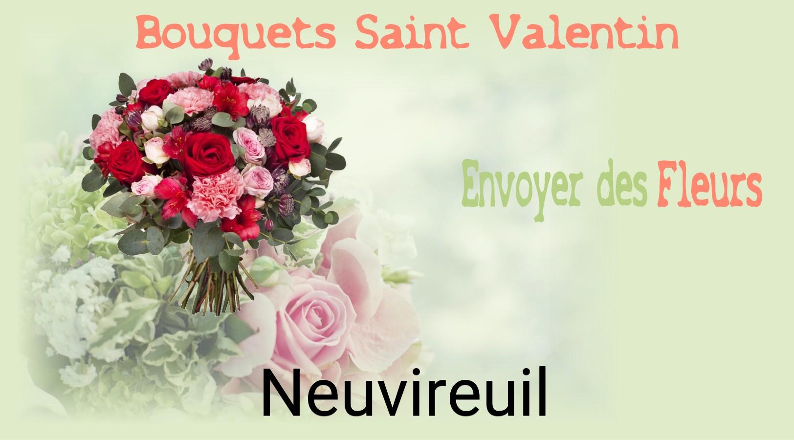 Roses de Saint-Valentin livrées à Neuvireuil